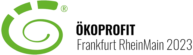 Logo Ökoprofit Frankfurt RheinMain 2023